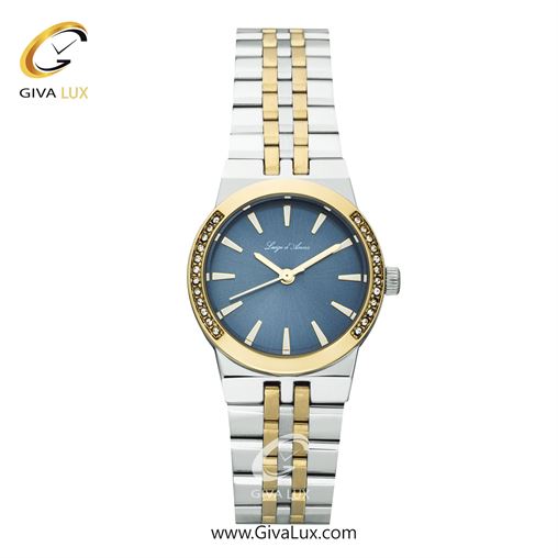 ساعت مچی اورجینال زنانه LdA | لوئیجی د آنا | Luigi d'Ana نقره ای-طلایی | طلایی-نقره ای| سرمه ای| کد رفرنس 2505